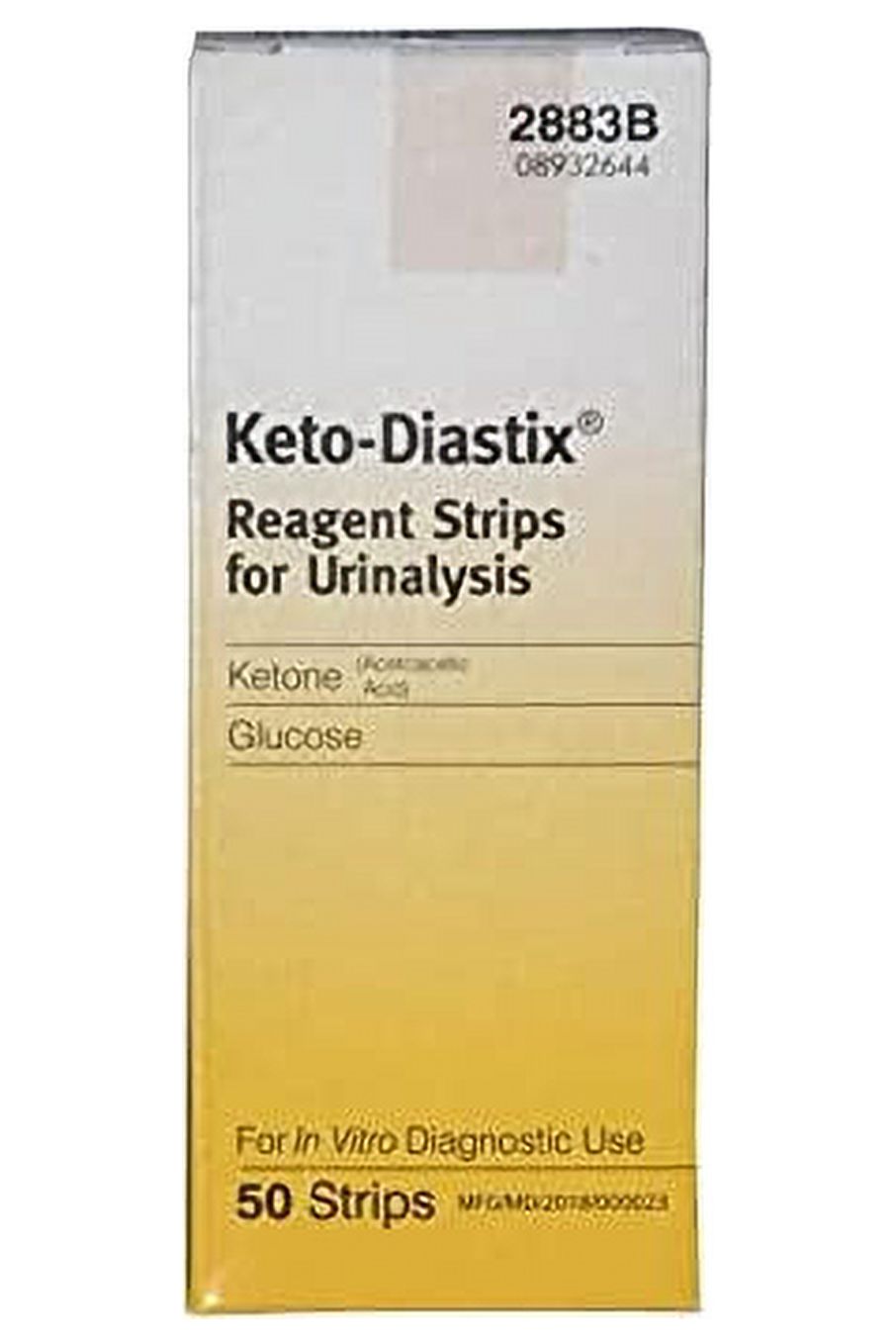 KetoDiastix Reagent Strips for Urinalysis (50 Strips )