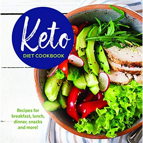 Pre-Owned Keto Diet Cookbook: Recipes for Breakfast, Lunch, Dinner, Snacks and More! (Hardcover) 164030830X 9781640308305