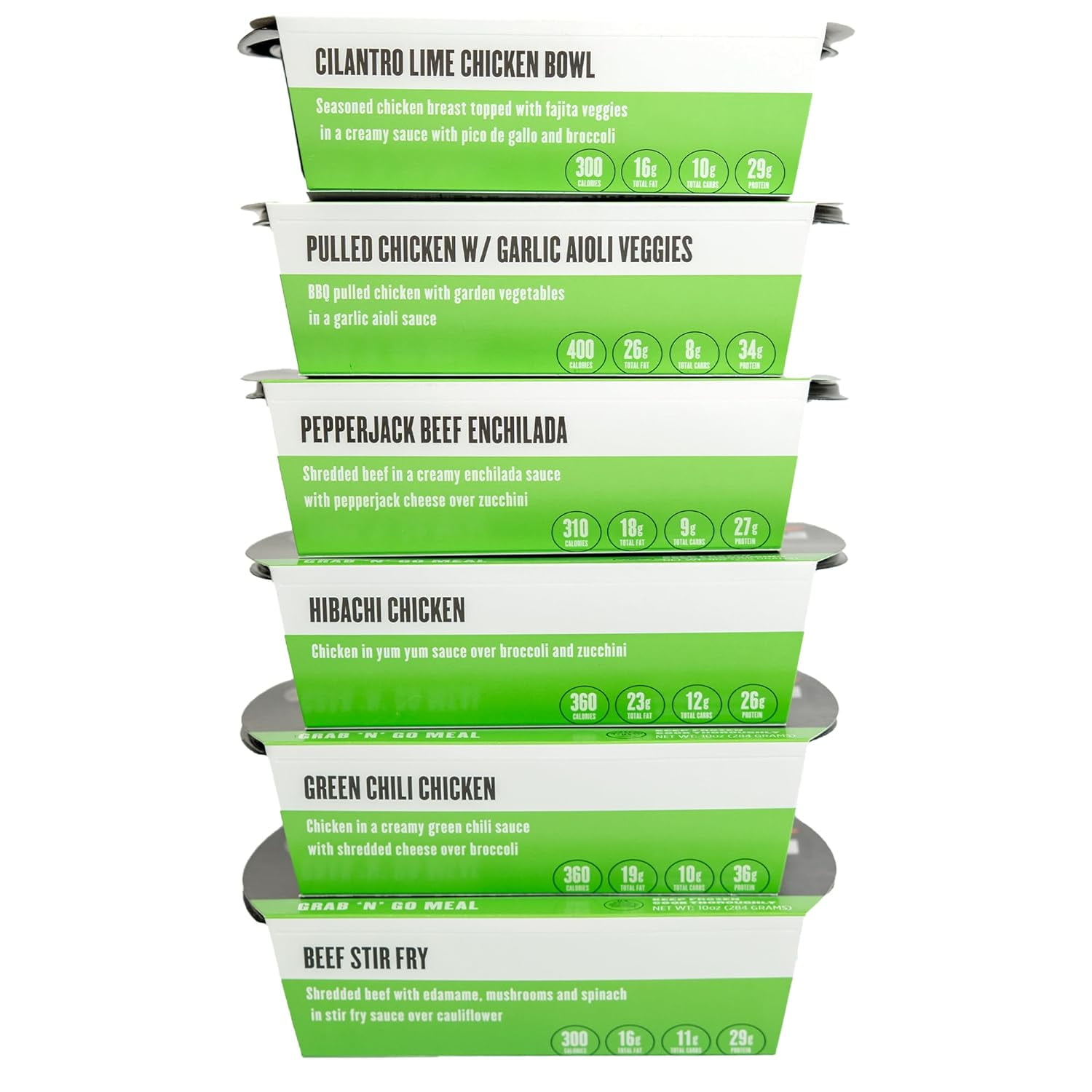 Keto Diet Meal Plan Kit, Prepared Frozen Meals, CalorieControlled