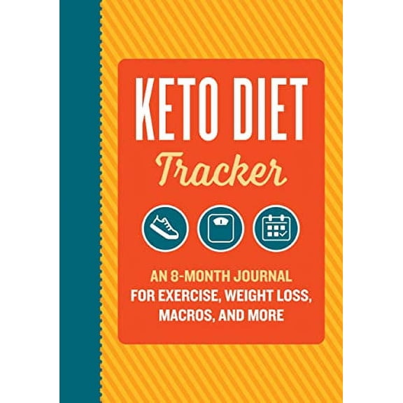 Pre-Owned Keto Diet Tracker: An 8-Month Journal for Exercise, Weight Loss, Macros, and More Paperback