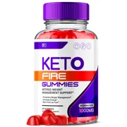 Keto Fire ACV Gummies - Support Fat Burning and Healthy Metabolism 1 Pack