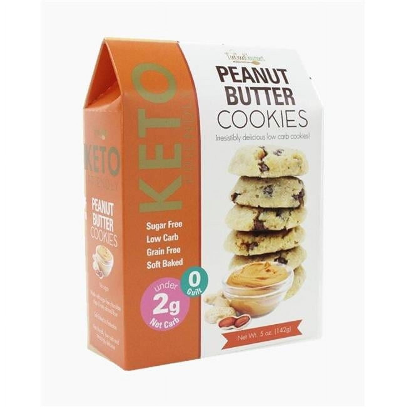 Keto-Friendly Peanut Butter Cookies Sampler Set - Set of 3