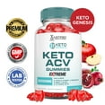 thumbnail image 1 of Keto Genesis Extreme ACV Gummies 2000mg Dietary Supplement 60 Gummys, 1 of 6