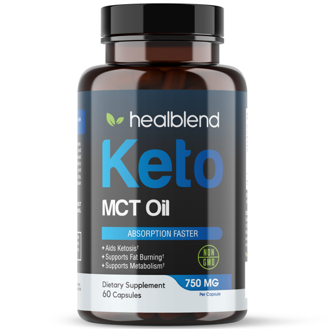 Keto MCT Oil for Ketosis Diet, Exogenous Ketones, Focus, Energy, and