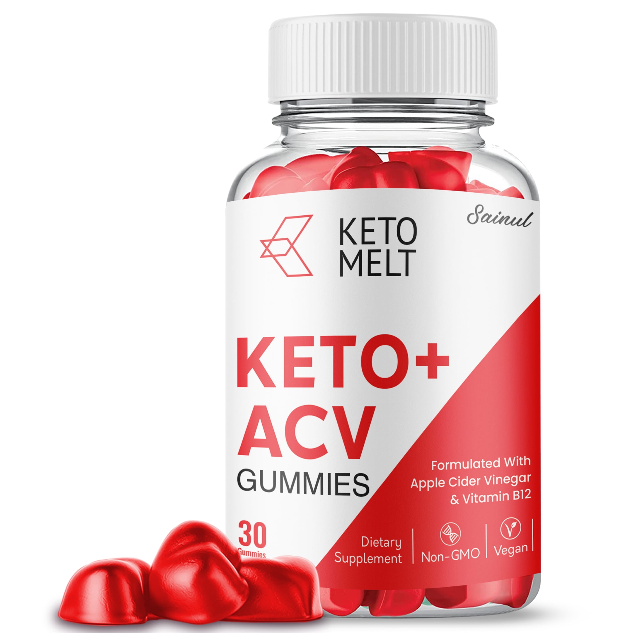 Keto Melt Keto ACV Gummies, Maximum Strength, Apple Cider Vinegar, 1 Month  Supply Dietary Supplement (1 Pack) - Walmart.com