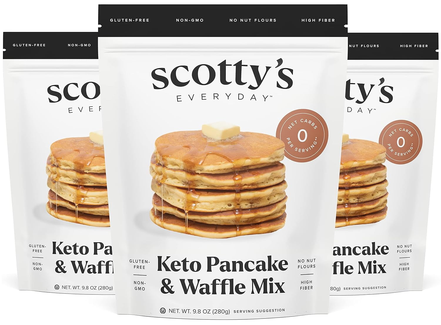 Keto Pancake & Waffle Mix - Keto and Gluten Free Pancake and Waffle Mix