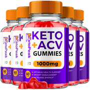Keto Peak ACV Gummies Vitamin Supplement for Energy Focus and Ketosis Support, 3 Bottle Value Pack