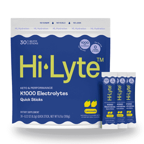 Hi-Lyte K1000 Electrolytes Quick Sticks | Lemonade