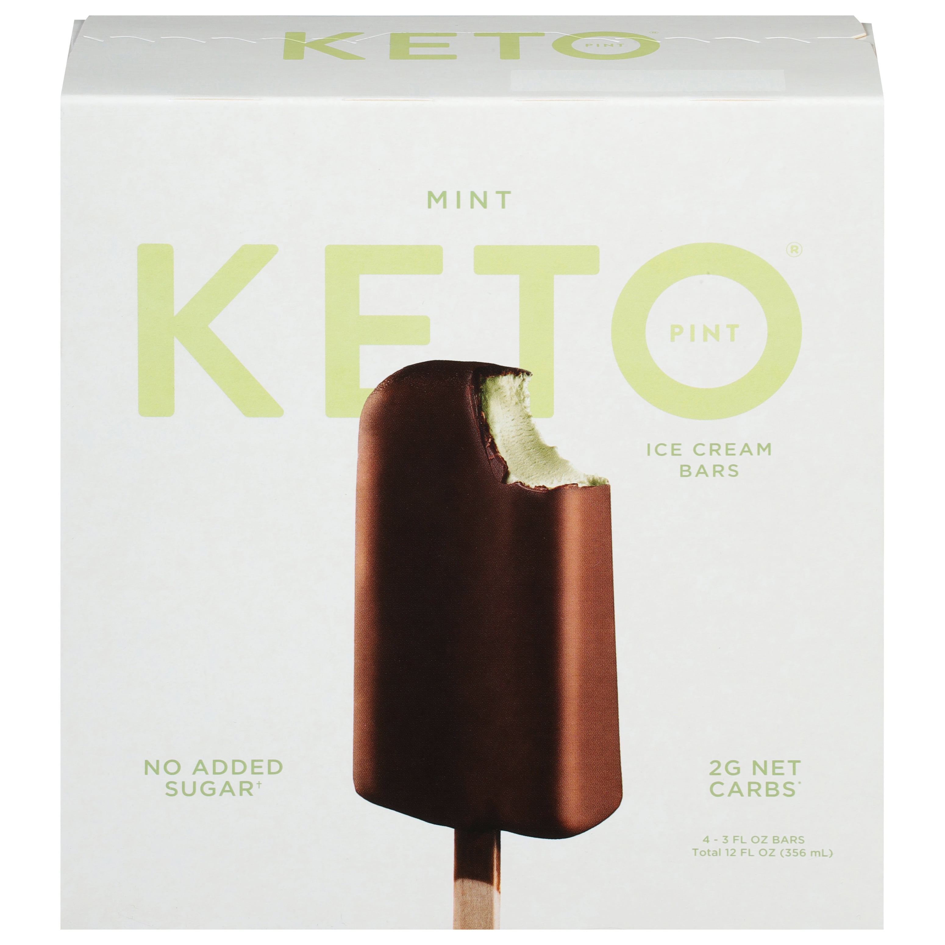 Keto Pint Mint Ice Cream Bars 4 3 fl oz Bars