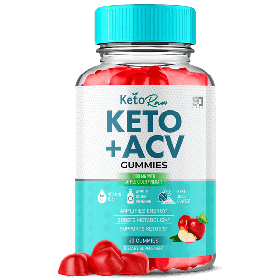 Keto Raw ACV Gummies Maximum Strength 1000MG Apple Cider Vinegar 60 Gummies