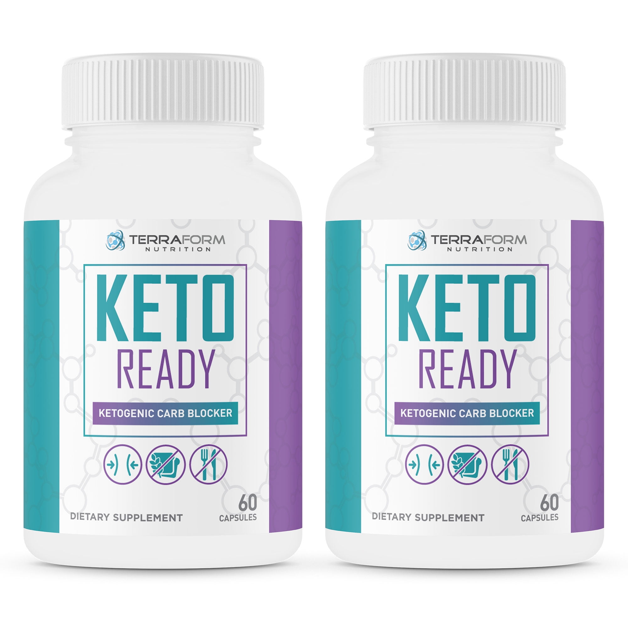 Keto Ready Max Strength Keto Carb Blocker 1200mg Burn Fat & Block