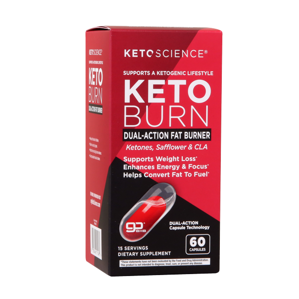 Keto Science Keto Burn Fat Burner Capsules, 60 Ct