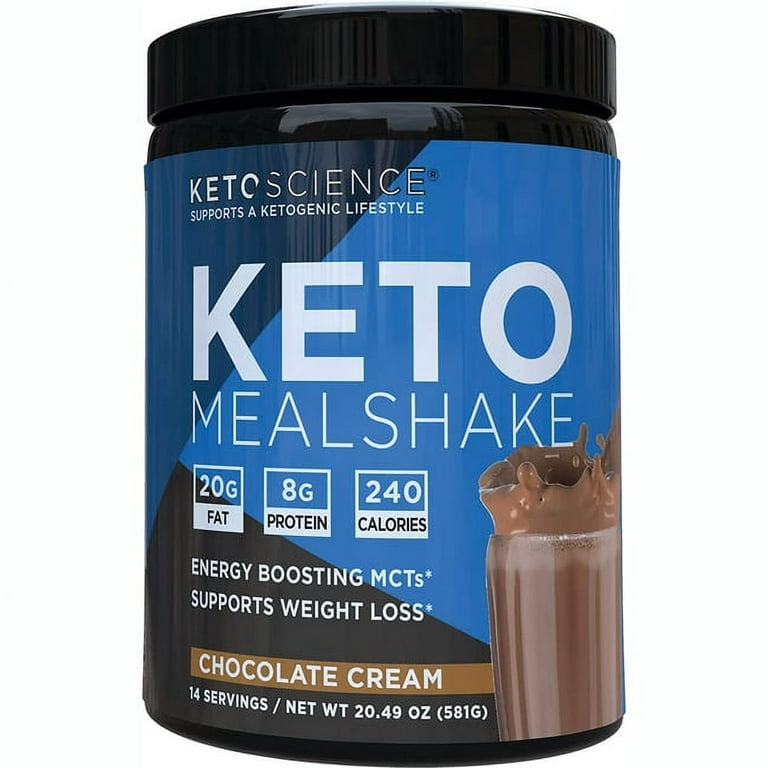 Ketoscience Mealshake, Keto, Chocolate Cream - 20.7 oz