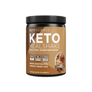 Keto Science Ketogenic Meal Shake Chocolate Dietary Supplement, Meal Replacement, 14 Servings