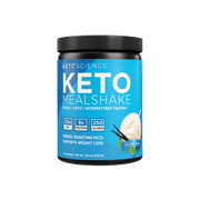 Keto Science Ketogenic Meal Shake Vanilla Dietary Supplement, Meal Replacement, Weight Loss, 20.7 oz, 14 Servings
