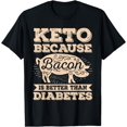 thumbnail image 1 of Keto Shirt Bacon Funny Ketogenic Diet Food Meat Bacon Lover T-Shirt, 1 of 2