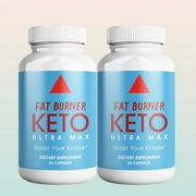 Keto Ultra Max: Advanced Weight Management, Boost Energy, Focus | 2-Pack