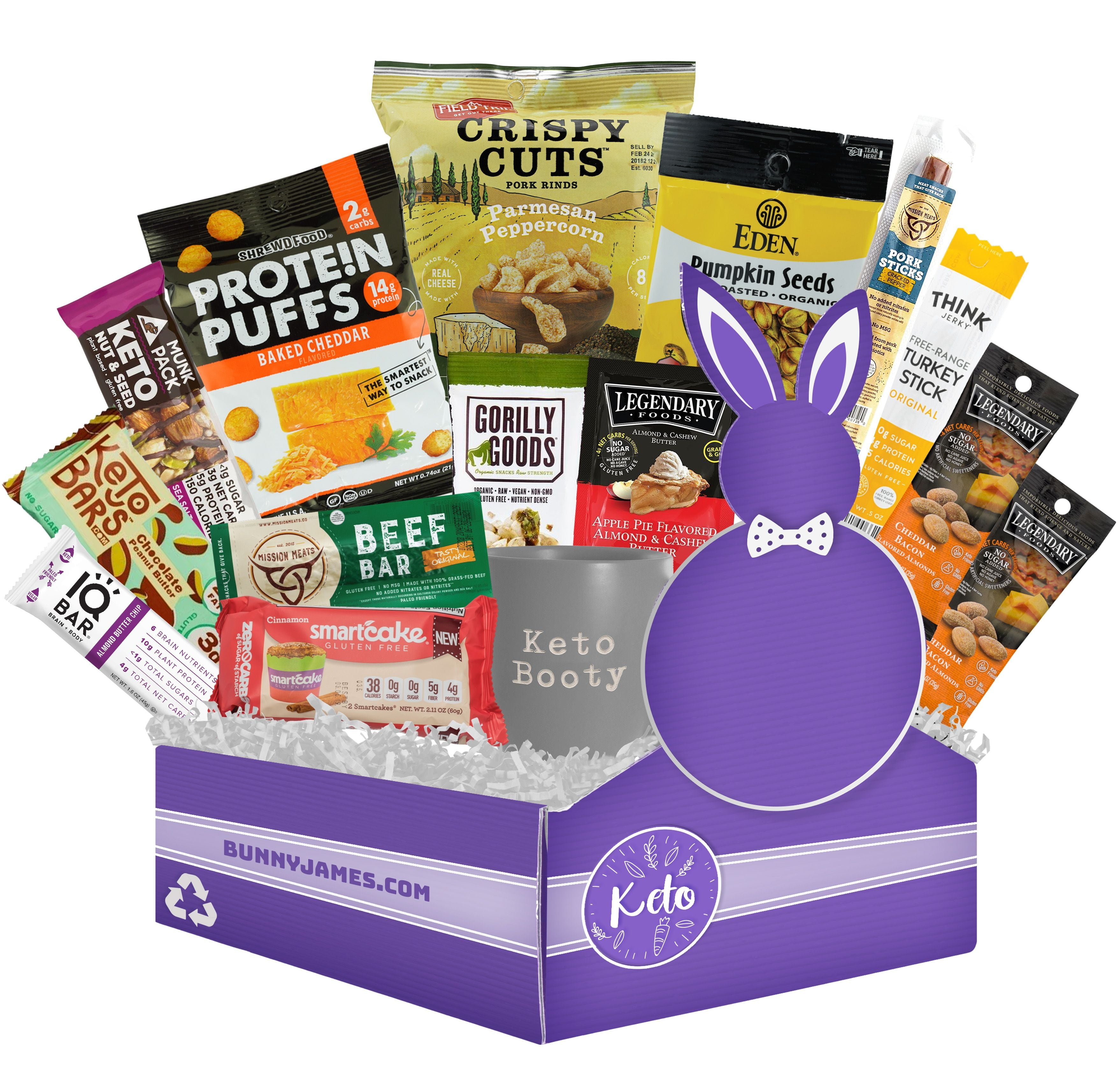 Ultimate Keto Snack Box Sampler Gift Low Carb (5G or less) Low
