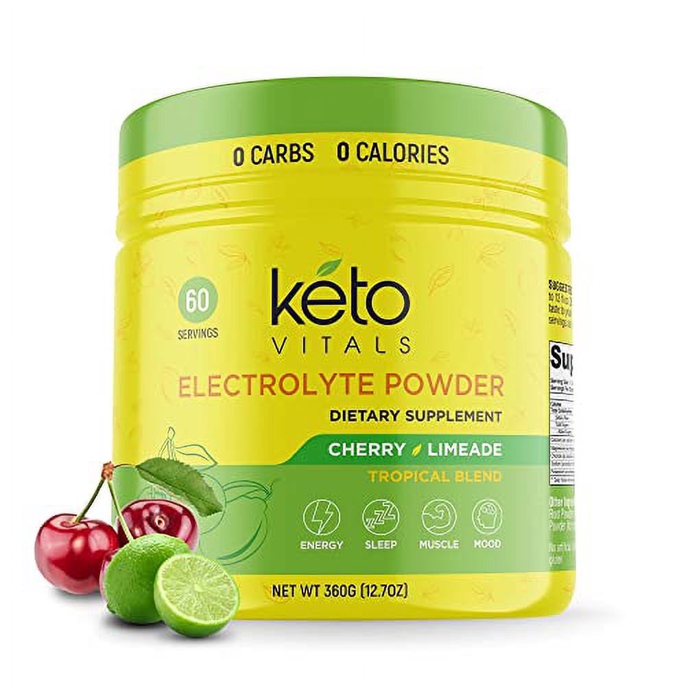 Keto Vitals Electrolytes Powder KetoFriendly Electrolytes with