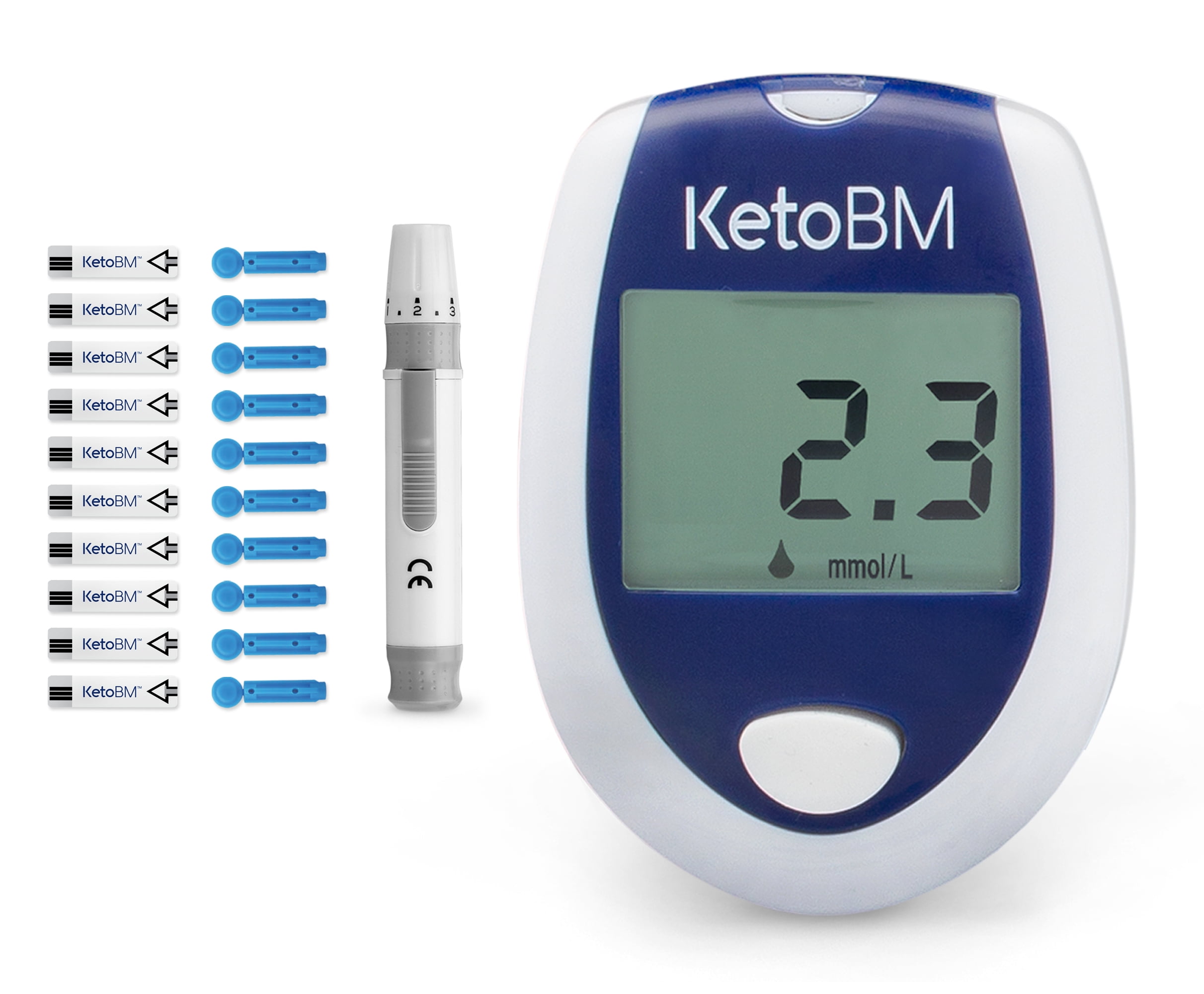 Accugence - Blood Ketone Meter Starter Kit with 30 x beta-Ketone