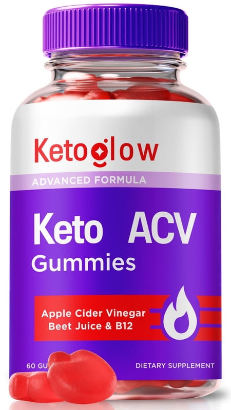 KetoGlow Keto ACV Gummies, Official Keto Glow Keto Plus ACV Gummy S, Keto+ACV Supplement, Premium Apple Cider Vinegar, All Natural Wellness, Gomitas Reviews (60 Gummies)