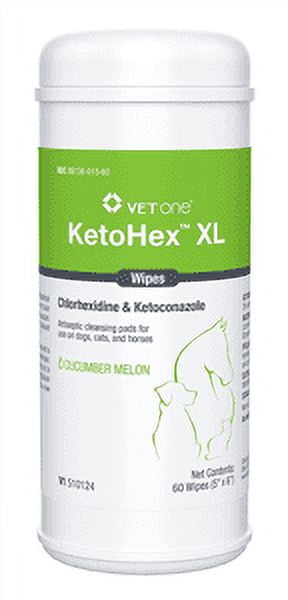 Chlorhexidine ketoconazole wipes top