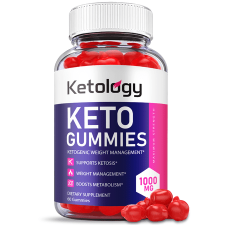Ketology Keto ACV Gummies Vegan Non GMO Apple Cider Vinegar 60 Gummies