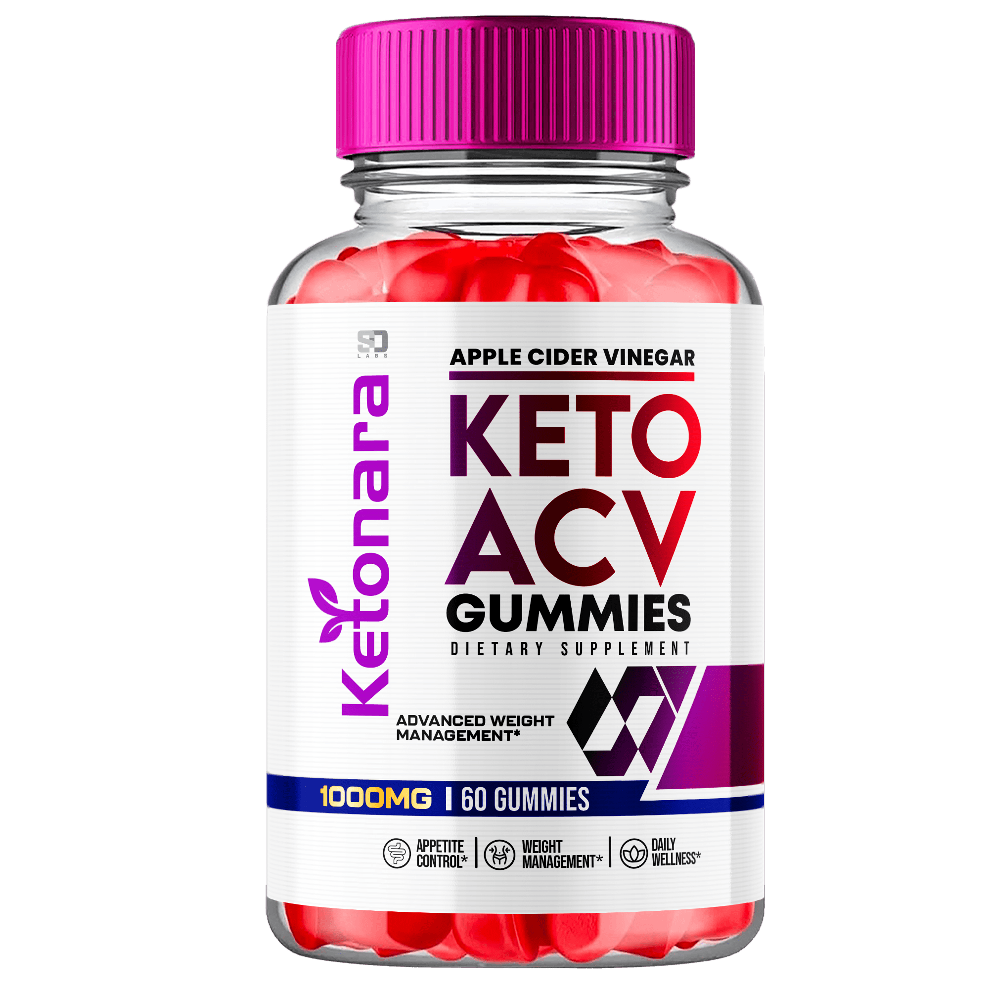 Ketonara Keto ACV Gummies Apple Cider Vinegar Supplement for Energy