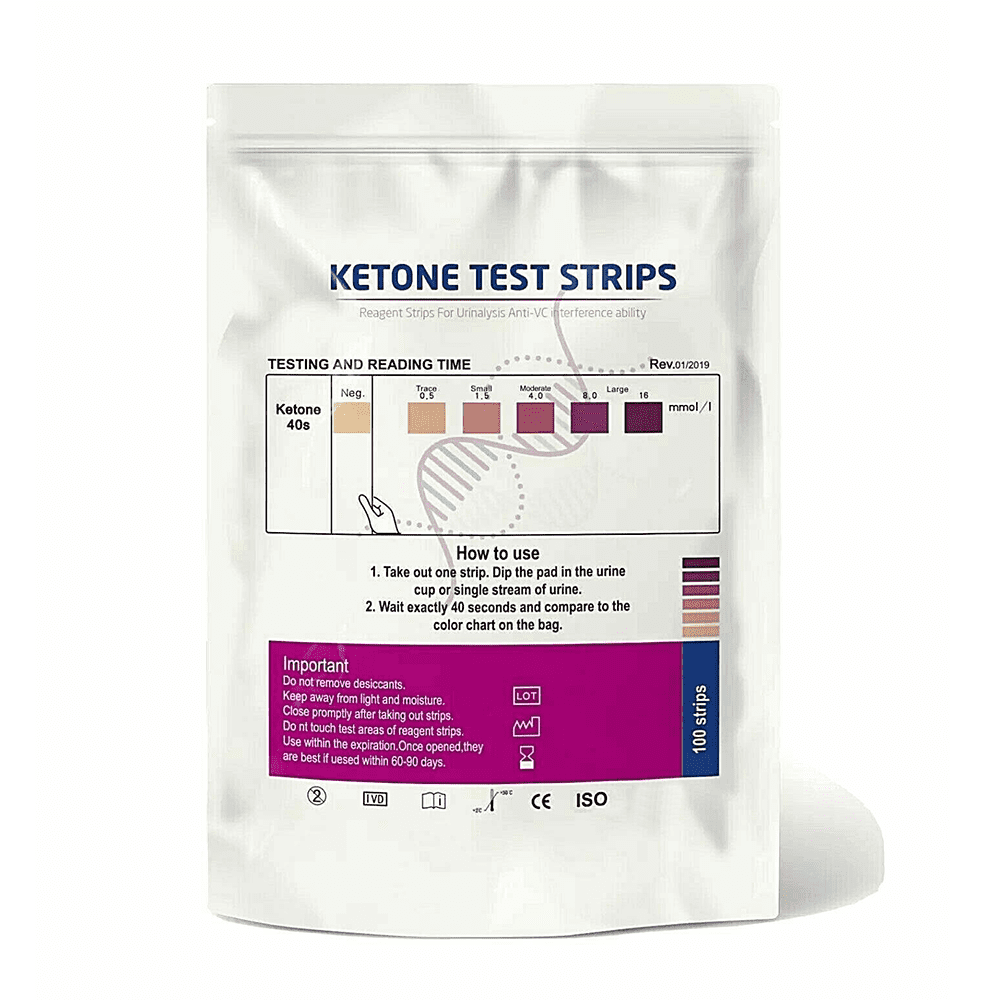 Ketone Test Strips Accurate Keto Strips For Testing Ketones In Urine