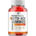 thumbnail image 1 of Ketophoria Keto ACV Gummies Supplement – Keto phoria ACV Gummy Apple Cider Vinegar 1000MG, 1 Pack, 60 Gummies, 1 of 7