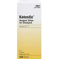 thumbnail image 1 of Ketostix Reagent Strips for Urinalysis, Measure Ketone Levels, 100-Count Box, 1 of 3