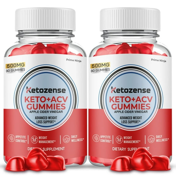 Ketozense Keto ACV Gummies (2 Pack)