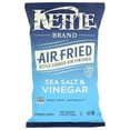 Kettle Brand Air Fried Potato Chips Sea Salt & Vinegar 4.25 oz Pack