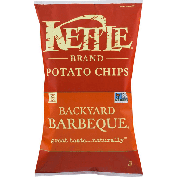 Kettle Brand Backyard Barbeque Kettle Potato Chips, 7.5 oz. Bags, 3-Pack
