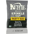 Kettle Brand Krinkle Cut Potato Chips Salt & Fresh Ground Pepper 13