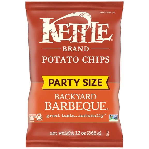 Kettle Brand Potato Chips Backyard Barbeque Kettle Chips Party Size