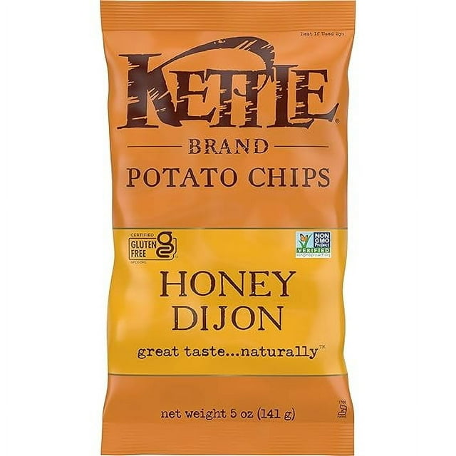 Kettle Brand Potato Chips Honey Dijon 5 oz