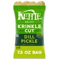 thumbnail image 1 of Kettle Brand Potato Chips, Krinkle Cut, Dill Pickle Kettle Chips, 7.5 oz, 1 of 11
