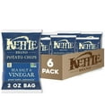 thumbnail image 1 of Kettle Brand Potato Chips, Salt & Vinegar Kettle Chips, Snack Bag, 2 Oz (Pack of 6), 1 of 3