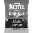 thumbnail image 1 of Kettle Brand Potato Chips - Sea Salt and Crushed Black Pepper - Case of 24 - 1.5 oz., 1 of 4