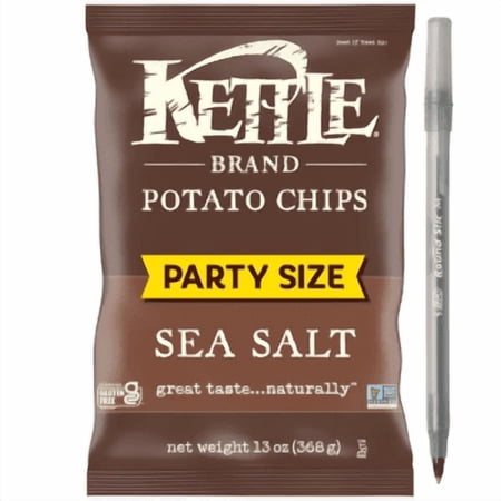 Kettle Brand Potato Chips Sea Salt Kettle Chips Party Size
