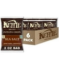 Kettle Brand Potato Chips, Sea Salt Kettle Chips, Snack Bag, 2 Oz (Pack