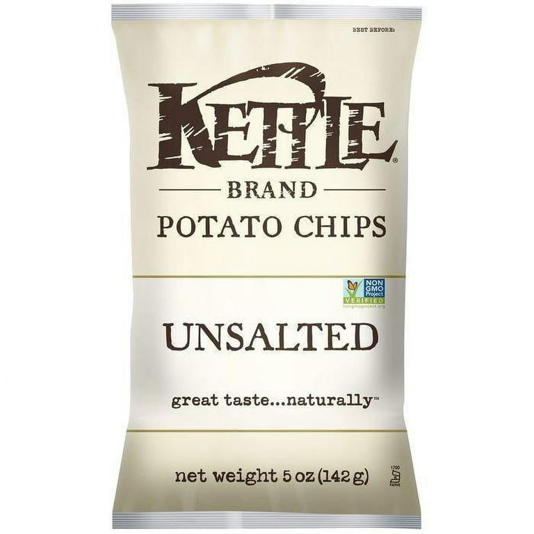 Kettle Brand Potato Chips, Honey Dijon, 5 oz, Pack of 15
