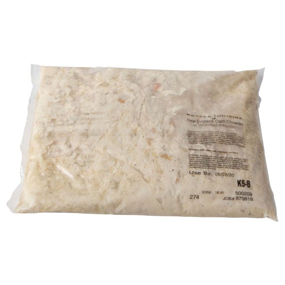 Kettle Cuisine New England Clam Chowder Soup, 4 Pound -- 4 per Case.