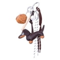 thumbnail image 1 of Kettle/Dachshund Charm Keychain With Braided Nylon Rope For Handbags Backpacks Car Decoration Handmade Key Holder, 1 of 9