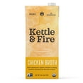 Kettle & Fire Chicken Cooking Broth, 32oz pack of 2