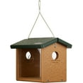 thumbnail image 1 of Kettle Moraine Recycled Bluebird Mealworm Feeder Hang or Mount (Green, Cedar), 1 of 1