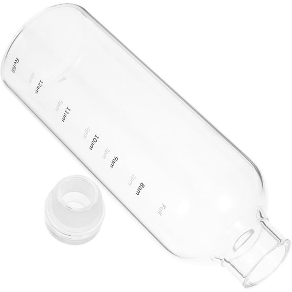 Kettle Plastic Tumblers Time Scale Water Glass Sports Bottle Waterbottle Camping Good Student