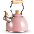 thumbnail image 1 of Kettle,  Pot with Cool   Handle, Teapot  Grade Stainless Steel,  Kettle Stovetop, Kettle Teapot, Whistling  Kettles, Small  Pot, 1.6 Quart (), 1 of 7