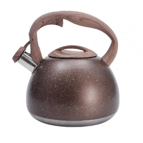 Kettle Stainless Steel Whistling Kettle Wood Handle Ecofriendly High